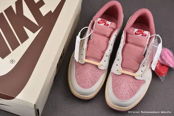 Official Maikesneakers OG Scott AJ SP DM7866-600 x 1 Low Travis 0327